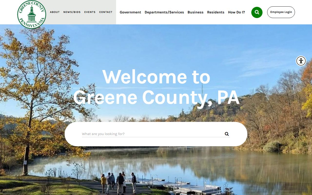 Greene County Prothonotary office website for divorce records in Waynesburg